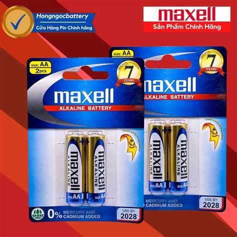 Mua V Vi N Pin Aa Aaa Pin Ti U Maxell Alkaline Ch Nh H Ng