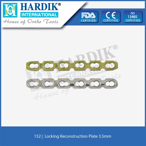 Straight Orthopaedic Implants Locking Reconstruction Plate Mm Size