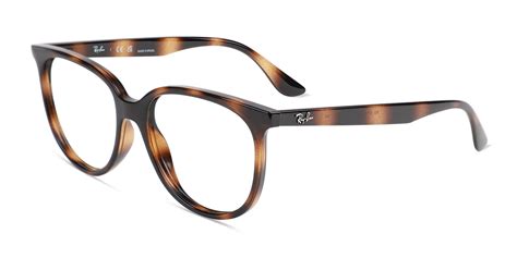 Ray-Ban RB4378V - Round Tortoise Frame Eyeglasses | Eyebuydirect Canada