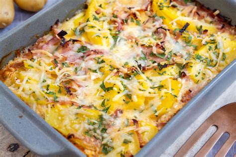 Kartoffel Schinken Gratin Rezept Eat De