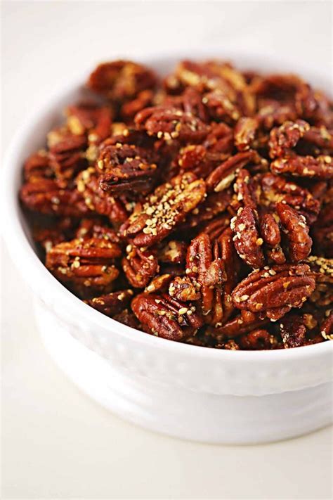 Honey Roasted Pecans Flavorful Home