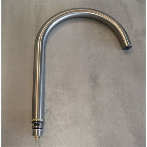 Hot Water Tap Spout Complete Brushed Nickel SP4130 BN From Tap Spares