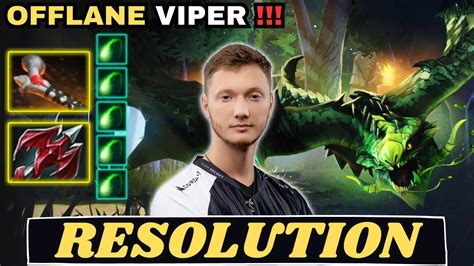 Resolution VIPER Offlane Gameplay EZ Win TOPSON Perspective Full