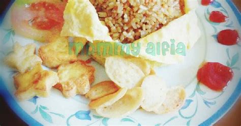 Resep Nasi Goreng Bungkus Telur Dadar Oleh Imanovie Cookpad