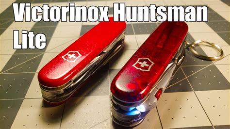 The Victorinox Huntsman And Huntsman Lite Swiss Army Knives YouTube