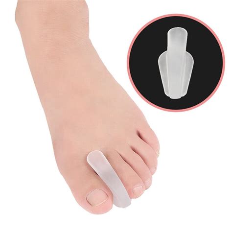 Pair Pcs Gel Silicone Bunion Corrector Big Toe Separators