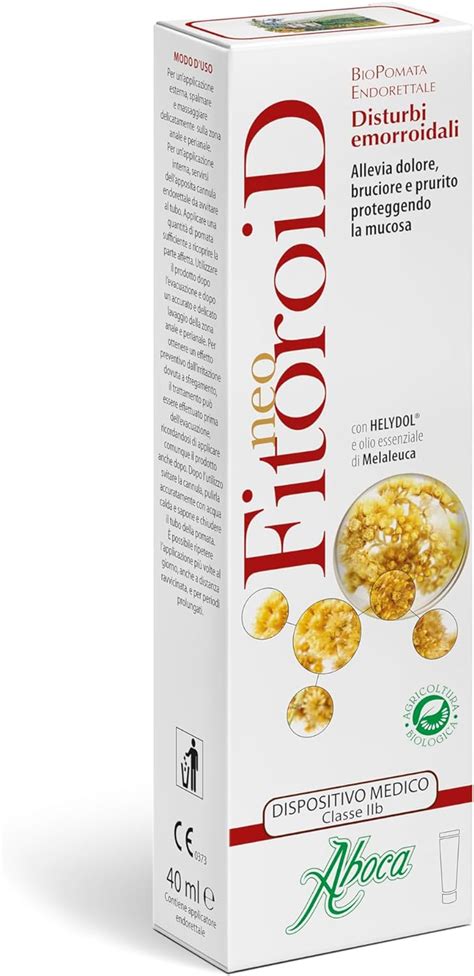 Aboca NeoFitoroid Pommade Bio 40 ml Amazon fr Hygiène et Santé