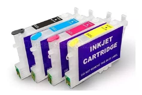 Kit Cartuchos Recargables Para Epson T Cx Cx Vac