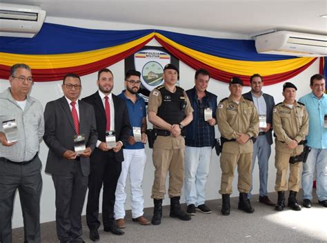 ASPRA PMBM ASPRA recebe homenagem da 6ª CIA PM IND