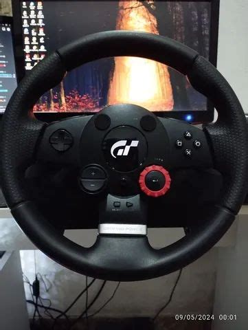 Volante Logitech Driving Force Gt Perif Ricos E Acess Rios De