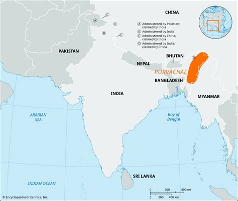 Purvachal | Himalayan foothills, rivers, wildlife | Britannica