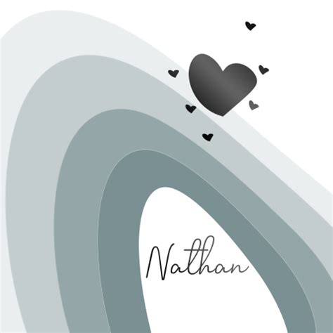 Aquarel Geboortekaartje Jongen Met Hartjes En Watervef In Nude Kleur