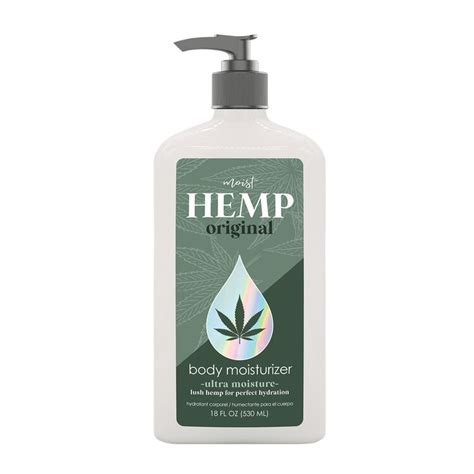 Moist Hemp Moist Hemp Body Moisturizer 18 Oz Body Lotions