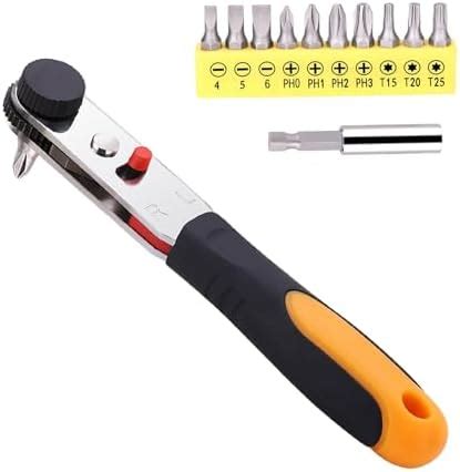 Vicsamer Mini Ratchet Set Pieces Ratchet Screwdriver Set