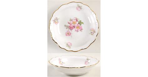 Briar Rose Gold Trim Fruit Dessert Sauce Bowl By Schumann Bavaria