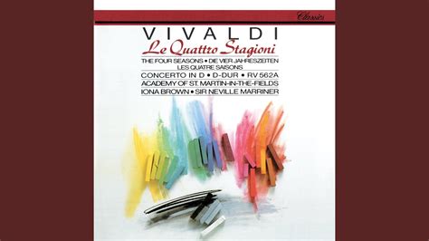 Vivaldi The Four Seasons Violin Concerto In F Minor Op 8 No 4 Rv 297 L Inverno Ii