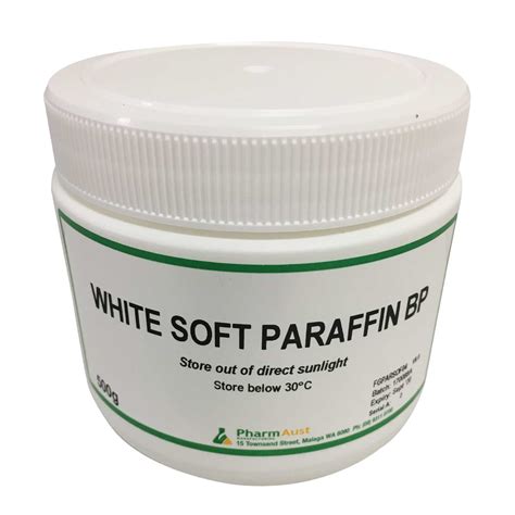 White Soft Paraffin Bp Pharmaust Manufacturing Health Products Made