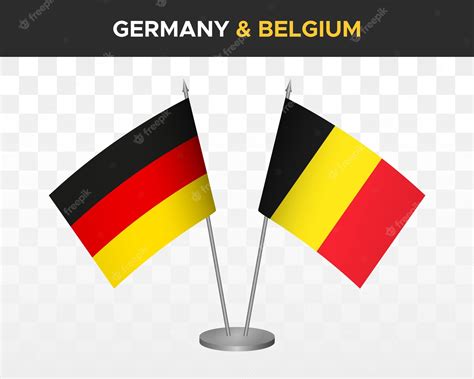 Belgium Flag Vs German Flag
