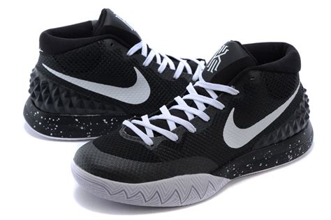 Nike Kyrie Irving 1 Black White Basketball Shoes Cheap For Sale