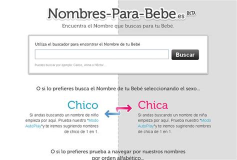 Nombresparabebe Una Ayuda Para Escoger El Nombre De Tu Beb Soft Apps