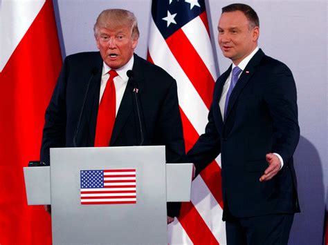 Trump Warsaw Poland speech - Business Insider