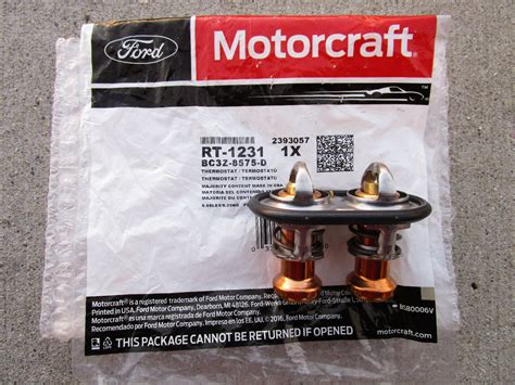 Ford Bc Z E Bc Z E Motorcraft Rt Engine Coolant Thermostat