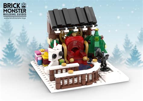 Moc Winter Village Photos With Santa Rlego