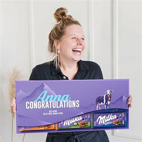 Riesen Milka Schokoladentafel Personalisiert Mit Namen Botschaft