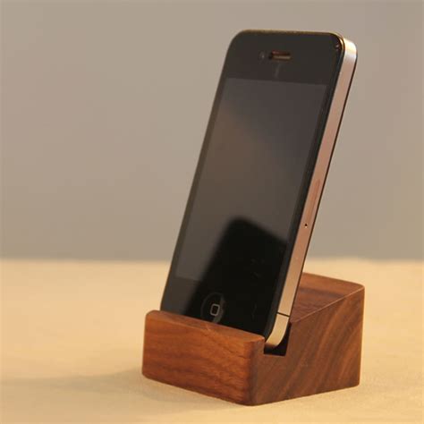 Wood Phone Stand Wood Phone Holder Wooden Phone Holder Cool