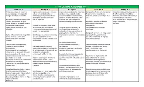 Aprendizajes Esperados 6º Grado de Primaria pdf