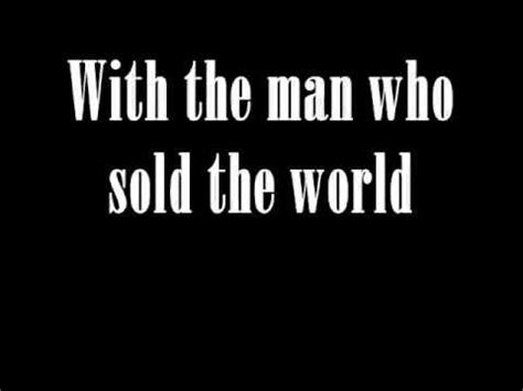 The Man Who Sold The World Nirvana Unplugged In New York Lyrics