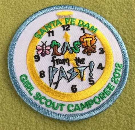 Girl Scouts Greater Los Angeles 100th Anniversary Patch Santa Fe Dam