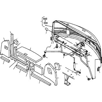 Rd Kubota Damper Gas