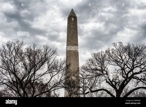 Washington Dc United States — The Washington Monument Stands