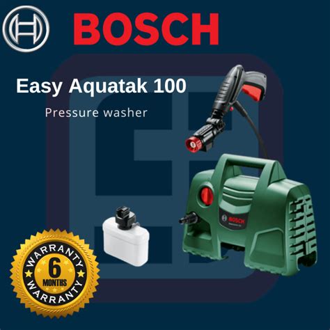 Bosch Easy Aquatak 100 High Pressure Washer Lazada PH