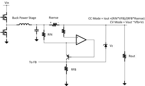 How to design a simple constant current/constant voltage buck converter ...