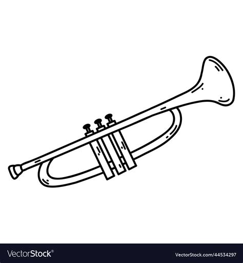 Brass Instruments Drawing