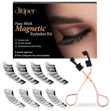 Amazon Natural Look Magnetic Eyelashes Kit Reusable Dual