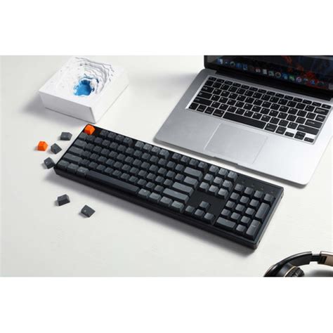 Promo Keychron K10 FULL SIZE WHITE Backlight GATERON Mechanical Hot Swap Red Switch Jakarta