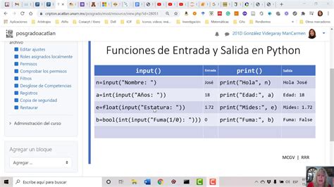 Funciones De Entrada Y Salida En Python YouTube