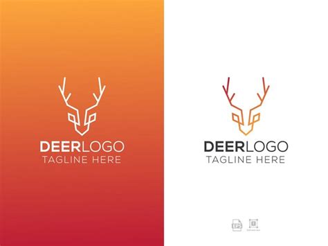 Premium Vector Deer Logo Design