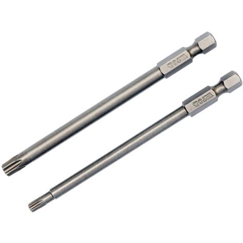 Насадка для отвертки TORX SECURITY T20/T30, 1/4", 100 мм, 2 шт YATO (YT ...