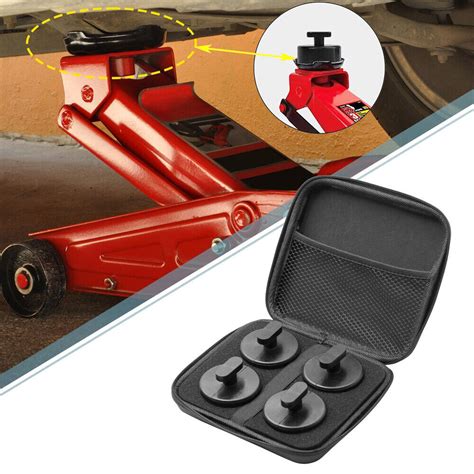 4 Pcs Jacking Jack Lift Pad Puck Storage Bag For Chevrolet Corvette C5