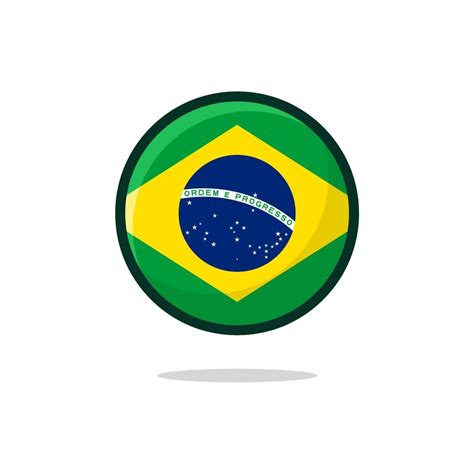 Icono De La Bandera De Brasil Vector En Vecteezy