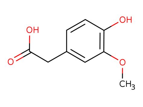 2 4 Hydroxy 3 Methoxy Phenyl Acetic Acid 306 08 1 Manchester Organics