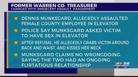 Former Warren County Treasurer Charged With Indecent Assault Harassment Wjetwfxp