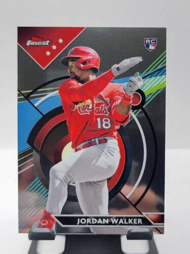 Topps Finest Jordan Walker Rc Ebay