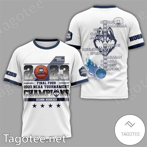 2023 Final Four 2023 Ncaa Tournament Champions Uconn Huskies Shirt - Tagotee