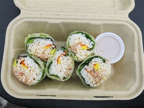 Fresh Dungeness Crab Spring Roll From An The Go At Off The Flickr