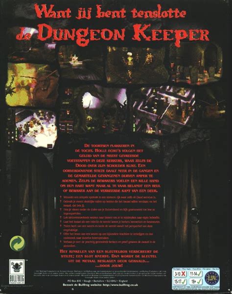 Dungeon Keeper Cover Or Packaging Material Mobygames